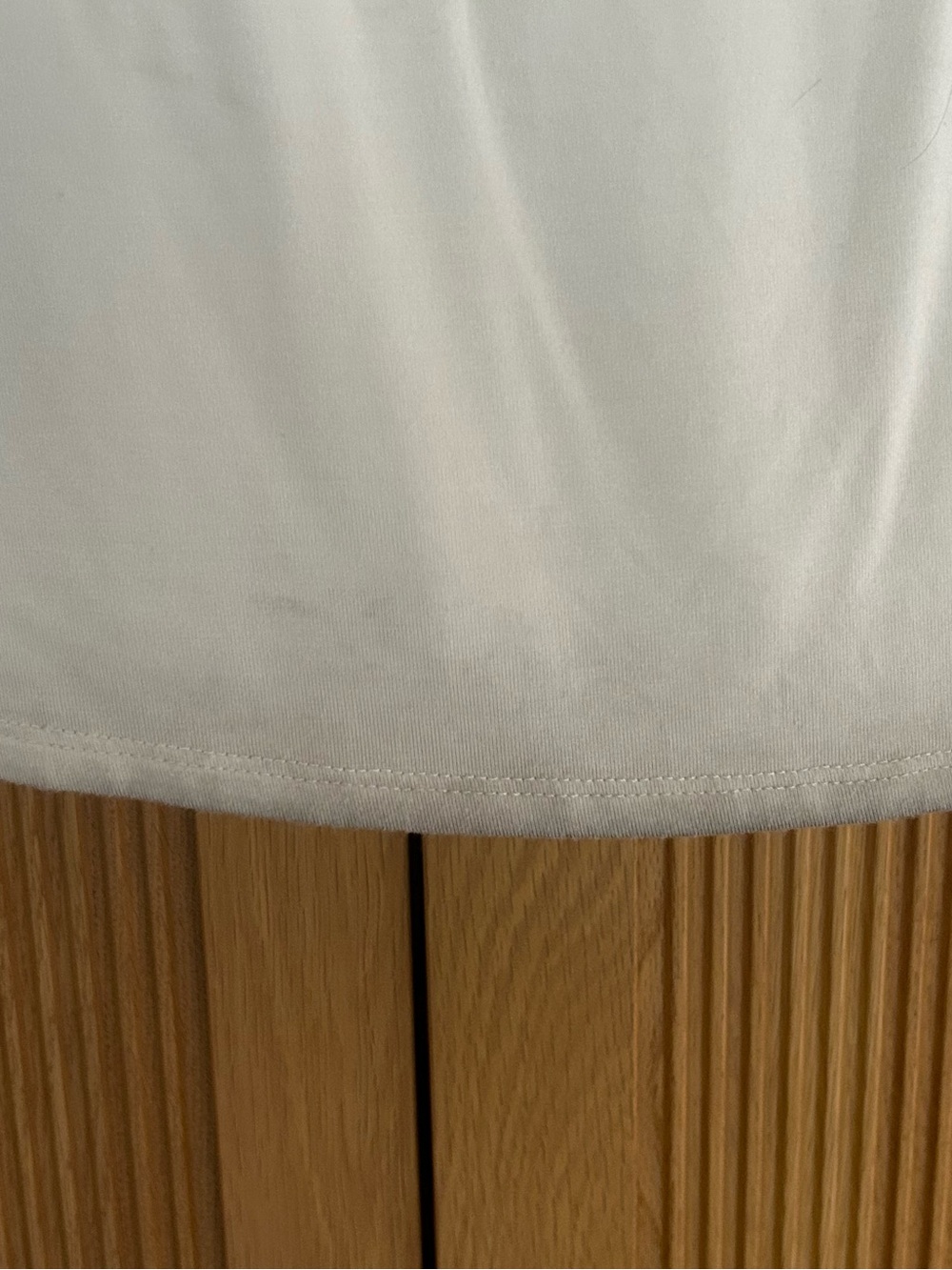 Sivana soft white Bamboo Palazzo Pants, discontinued - Picture 3 of 3